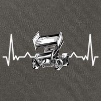 Sprint Car Racing Gift Cotton Canvas Backpack