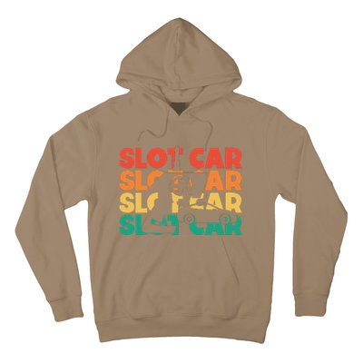 Slot Car Retro Text Rc Car Mini Car Slot Car Slotcar Hoodie