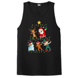 Santa Claus Reindeer Snowman Elf Dabbing Xmas Christmas PosiCharge Competitor Tank