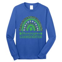 Shenanigans Coordinator Rainbow St Patricks Day Teacher Gift Long Sleeve Shirt