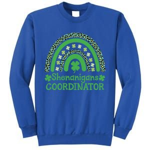 Shenanigans Coordinator Rainbow St Patricks Day Teacher Gift Sweatshirt