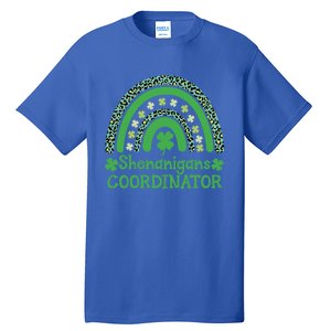 Shenanigans Coordinator Rainbow St Patricks Day Teacher Gift Tall T-Shirt