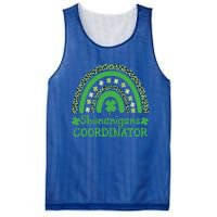 Shenanigans Coordinator Rainbow St Patricks Day Teacher Gift Mesh Reversible Basketball Jersey Tank