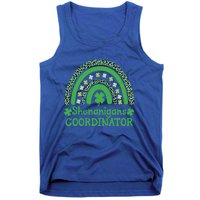 Shenanigans Coordinator Rainbow St Patricks Day Teacher Gift Tank Top