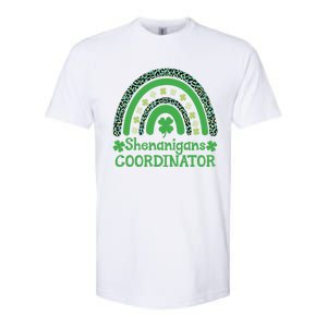 Shenanigans Coordinator Rainbow St Patricks Day Teacher Gift Softstyle CVC T-Shirt