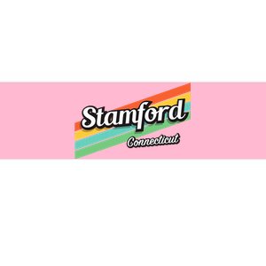 Stamford Connecticut Retro Bumper Sticker