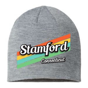 Stamford Connecticut Retro Sustainable Beanie