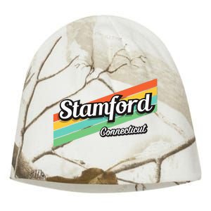 Stamford Connecticut Retro Kati - Camo Knit Beanie