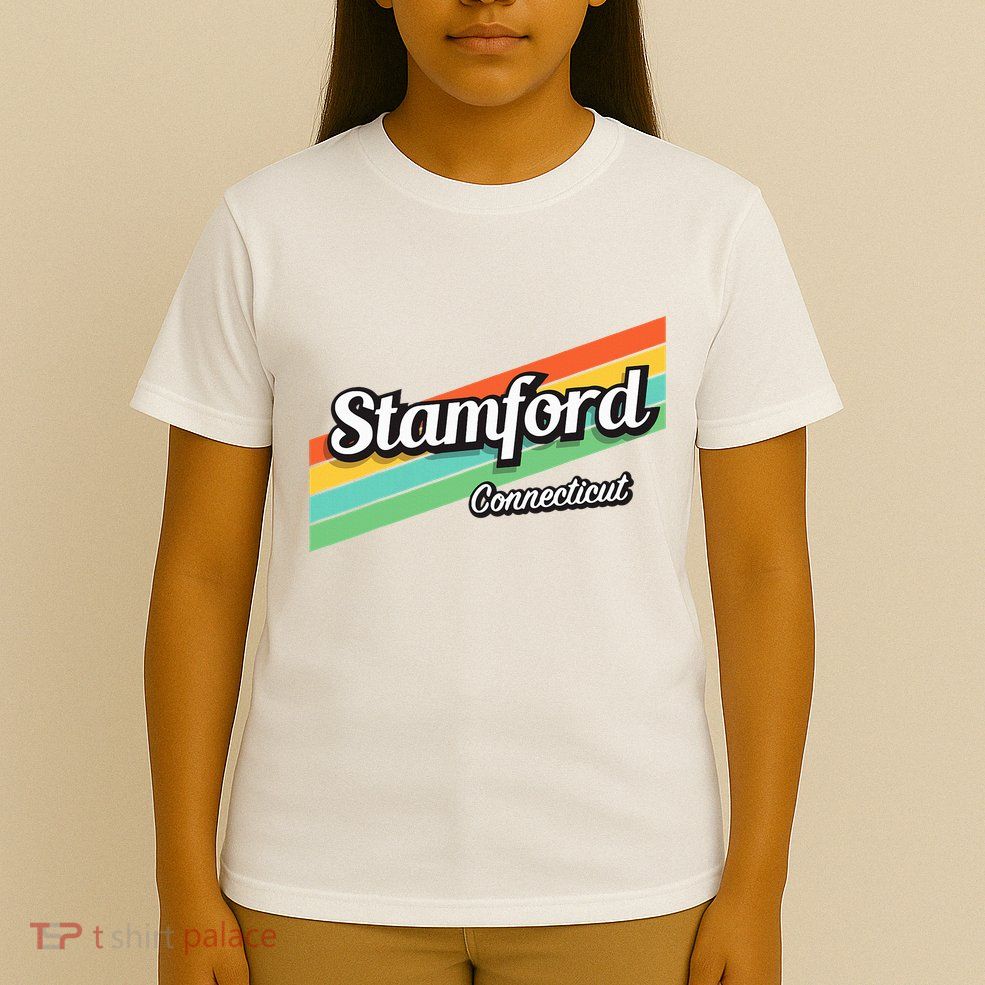 Stamford Connecticut Retro T-Shirt