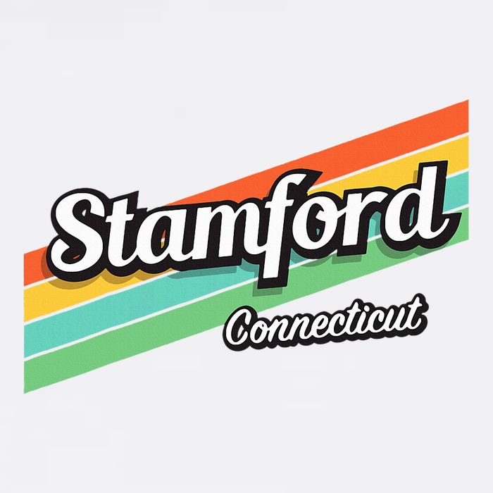 Stamford Connecticut Retro Adult Drive Performance Visor