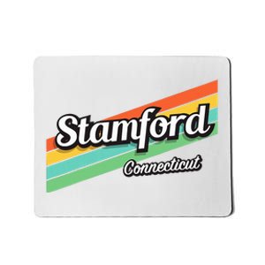 Stamford Connecticut Retro Mousepad