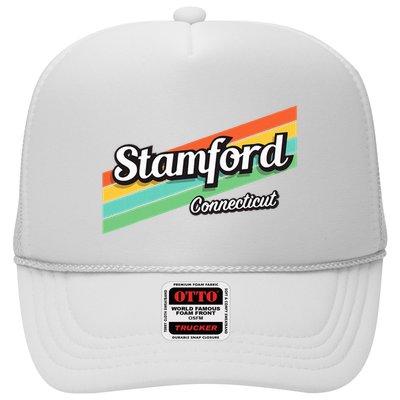 Stamford Connecticut Retro Trucker Hat