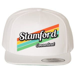 Stamford Connecticut Retro Wool Snapback Cap