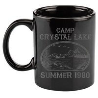 Summer Camp Retro 1980 Crystal Clear Lake Halloween Friday 11oz C Handle Ceramic Mug