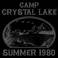 Summer Camp Retro 1980 Crystal Clear Lake Halloween Friday 16 in Basic Backpack