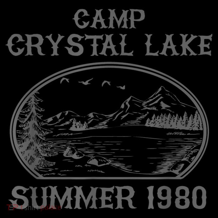 Summer Camp Retro 1980 Crystal Clear Lake Halloween Friday 16 in Basic Backpack