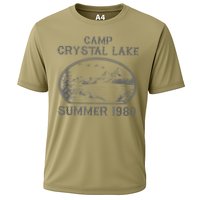 Summer Camp Retro 1980 Crystal Clear Lake Halloween Friday Cooling Performance Crew T-Shirt