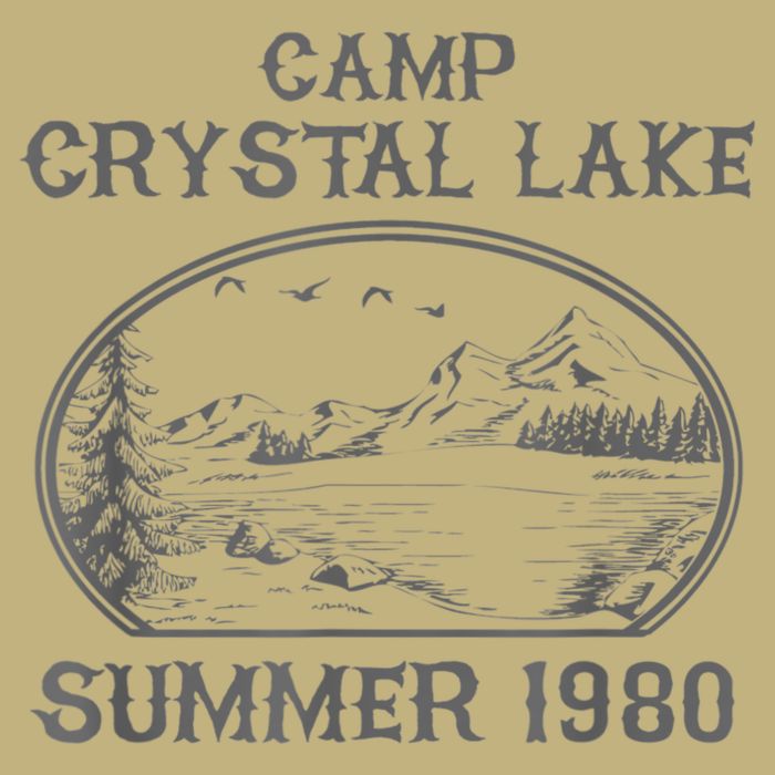 Summer Camp Retro 1980 Crystal Clear Lake Halloween Friday Cooling Performance Long Sleeve Crew