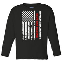 Slot Car Racing Gift Toddler Long Sleeve Shirt