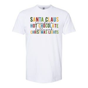 Santa Claus Reindeer Hot Chocolate Festive Chrsitmas Softstyle® CVC T-Shirt