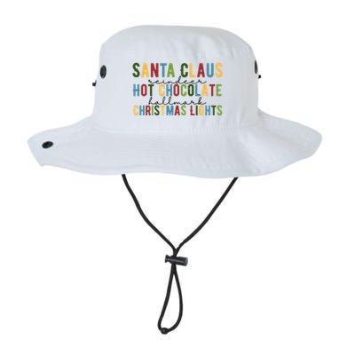 Santa Claus Reindeer Hot Chocolate Festive Chrsitmas Bucket Hat