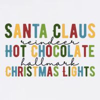 Santa Claus Reindeer Hot Chocolate Festive Chrsitmas Baby Bodysuit