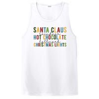 Santa Claus Reindeer Hot Chocolate Festive Chrsitmas PosiCharge Competitor Tank