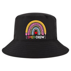 Sped Crew Rainbow Special Education Teacher Back To School Cool Comfort Performance Bucket Hat