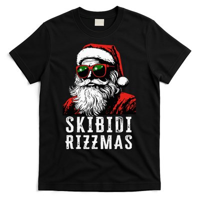S.K.I.B.I.D.I Christmas Rizz Santa Claus Charisma Cool T-Shirt