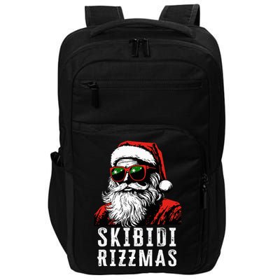 S.K.I.B.I.D.I Christmas Rizz Santa Claus Charisma Cool Impact Tech Backpack