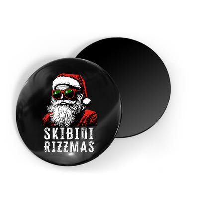 S.K.I.B.I.D.I Christmas Rizz Santa Claus Charisma Cool Magnet
