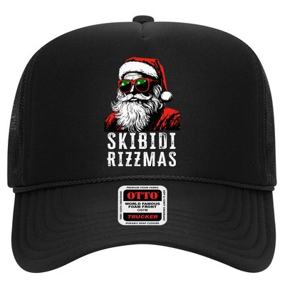 S.K.I.B.I.D.I Christmas Rizz Santa Claus Charisma Cool Trucker Hat