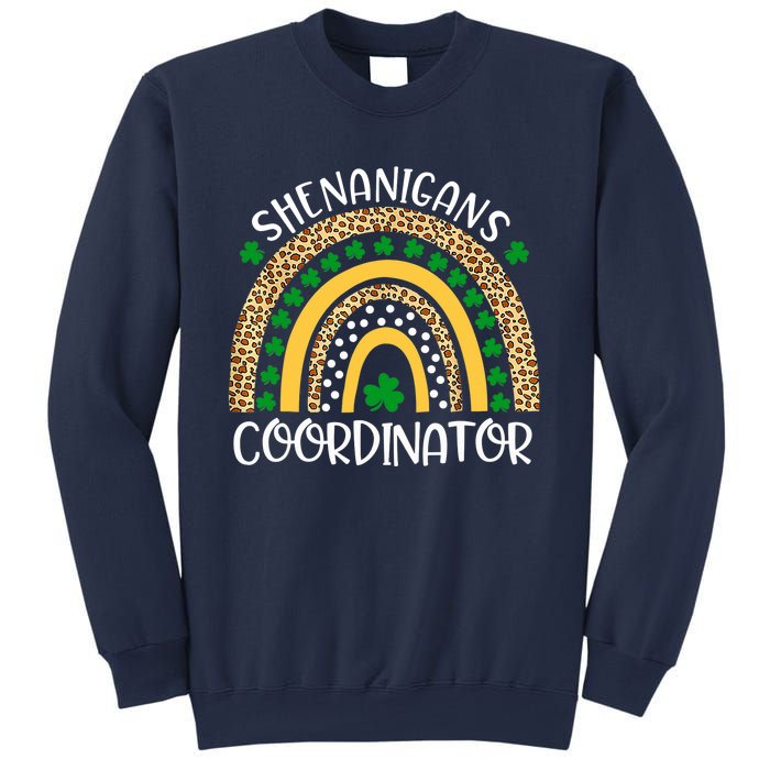 Shenanigans Coordinator Rainbow St Patrick's Day Teacher Sweatshirt