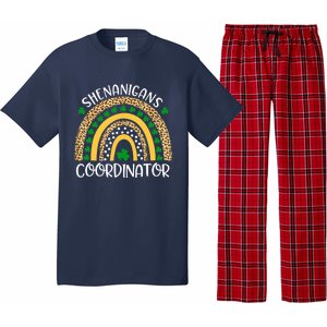 Shenanigans Coordinator Rainbow St Patrick's Day Teacher Pajama Set