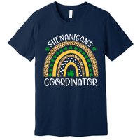 Shenanigans Coordinator Rainbow St Patrick's Day Teacher Premium T-Shirt