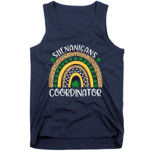 Shenanigans Coordinator Rainbow St Patrick's Day Teacher Tank Top