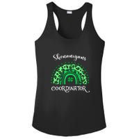 Shenanigans Coordinator Rainbow St Patricks Day Teacher Gift Ladies PosiCharge Competitor Racerback Tank