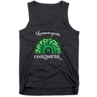 Shenanigans Coordinator Rainbow St Patricks Day Teacher Gift Tank Top