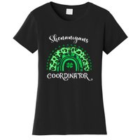 Shenanigans Coordinator Rainbow St Patricks Day Teacher Gift Women's T-Shirt