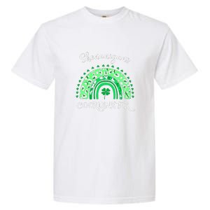 Shenanigans Coordinator Rainbow St Patricks Day Teacher Gift Garment-Dyed Heavyweight T-Shirt