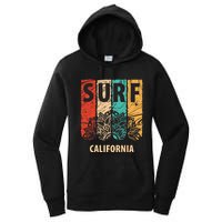 Surf California Retro Colors Women's Pullover Hoodie