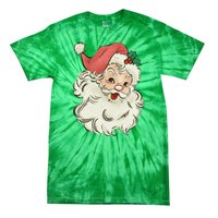 Super Cute Retro Santa Claus Vintage Christmas Gift Tie-Dye T-Shirt