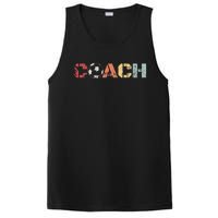 Soccer Coach Retro Vintage Instructional Soccer Ball Staff PosiCharge Competitor Tank