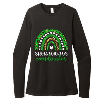 Shenanigans Coordinator Rainbow St Patricks Day Teacher Mom Womens CVC Long Sleeve Shirt