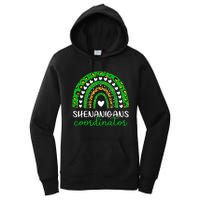 Shenanigans Coordinator Rainbow St Patricks Day Teacher Mom Women's Pullover Hoodie