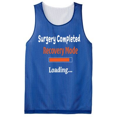 Surgery Completed Recovery Mode Loading Gift Get Well Soon Gift Mesh Reversible Basketball Jersey Tank