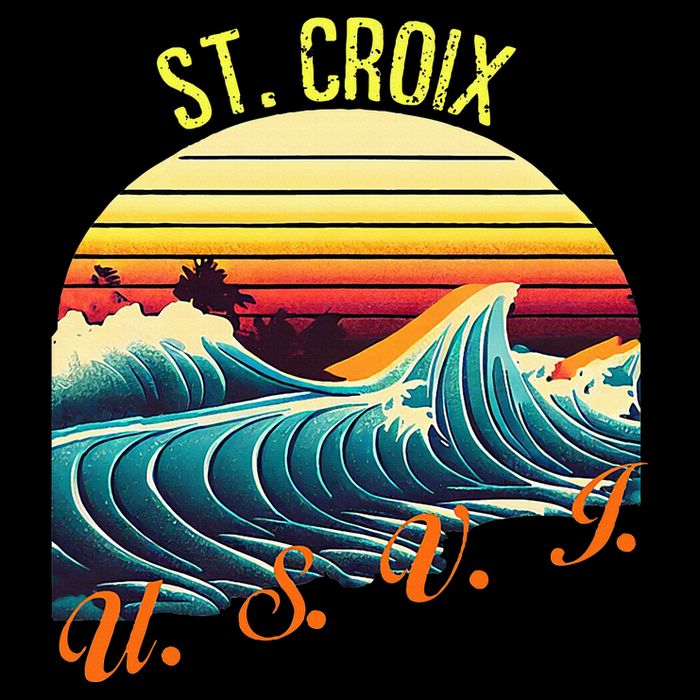 St. Croix Retro Surf Apparel & Beachwear St. Croix Cooling Performance Crew T-Shirt