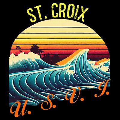 St. Croix Retro Surf Apparel & Beachwear St. Croix T-Shirt