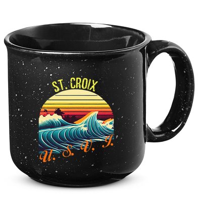 St. Croix Retro Surf Apparel & Beachwear St. Croix 15oz Campfire Ceramic Mug