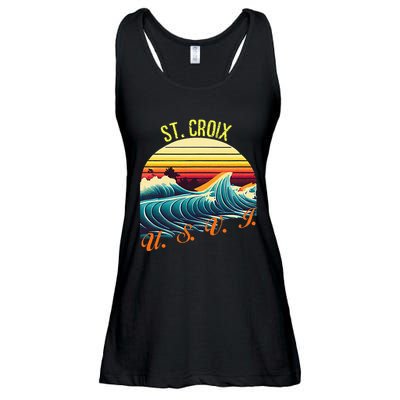 St. Croix Retro Surf Apparel & Beachwear St. Croix Ladies Essential Flowy Tank